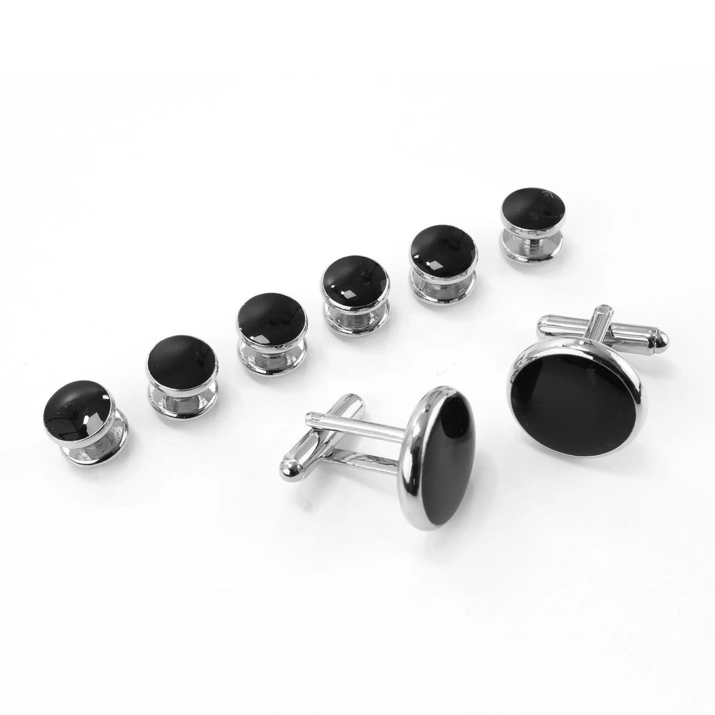 UJOY Men's Cufflinks Studs Set For Tuxedo
