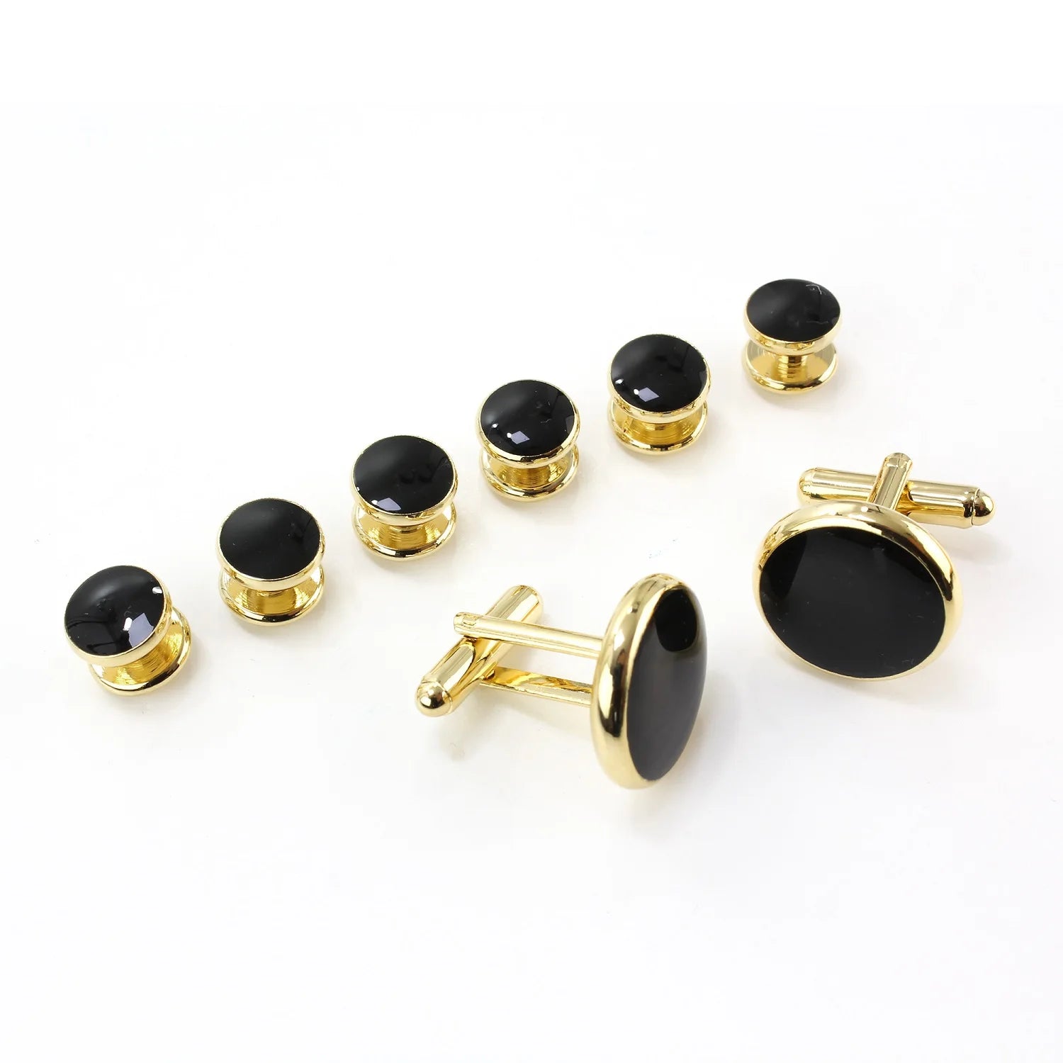 UJOY Men's Cufflinks Studs Set For Tuxedo