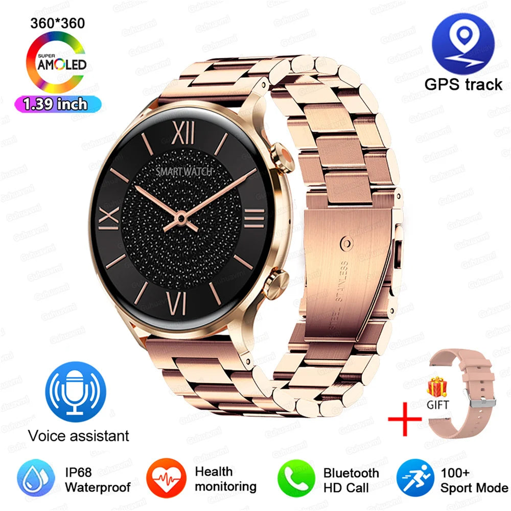 Men's AMOLED HD Screen Smartwatch