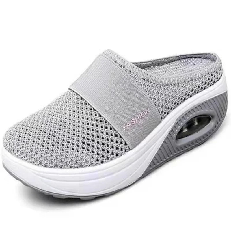 Customizable Anti-slip Casual Female Platform Retro Shoes