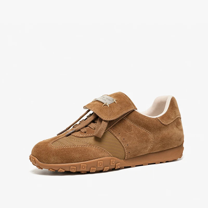 Fashion Trainers Women Cow Suede Sneakers