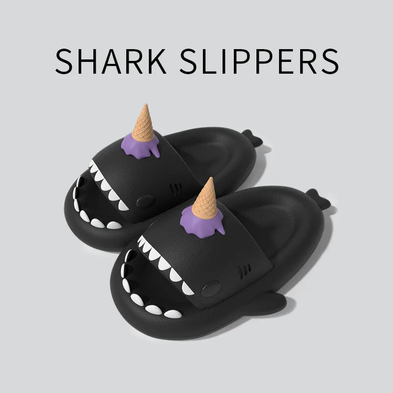 Women Shark Slippers