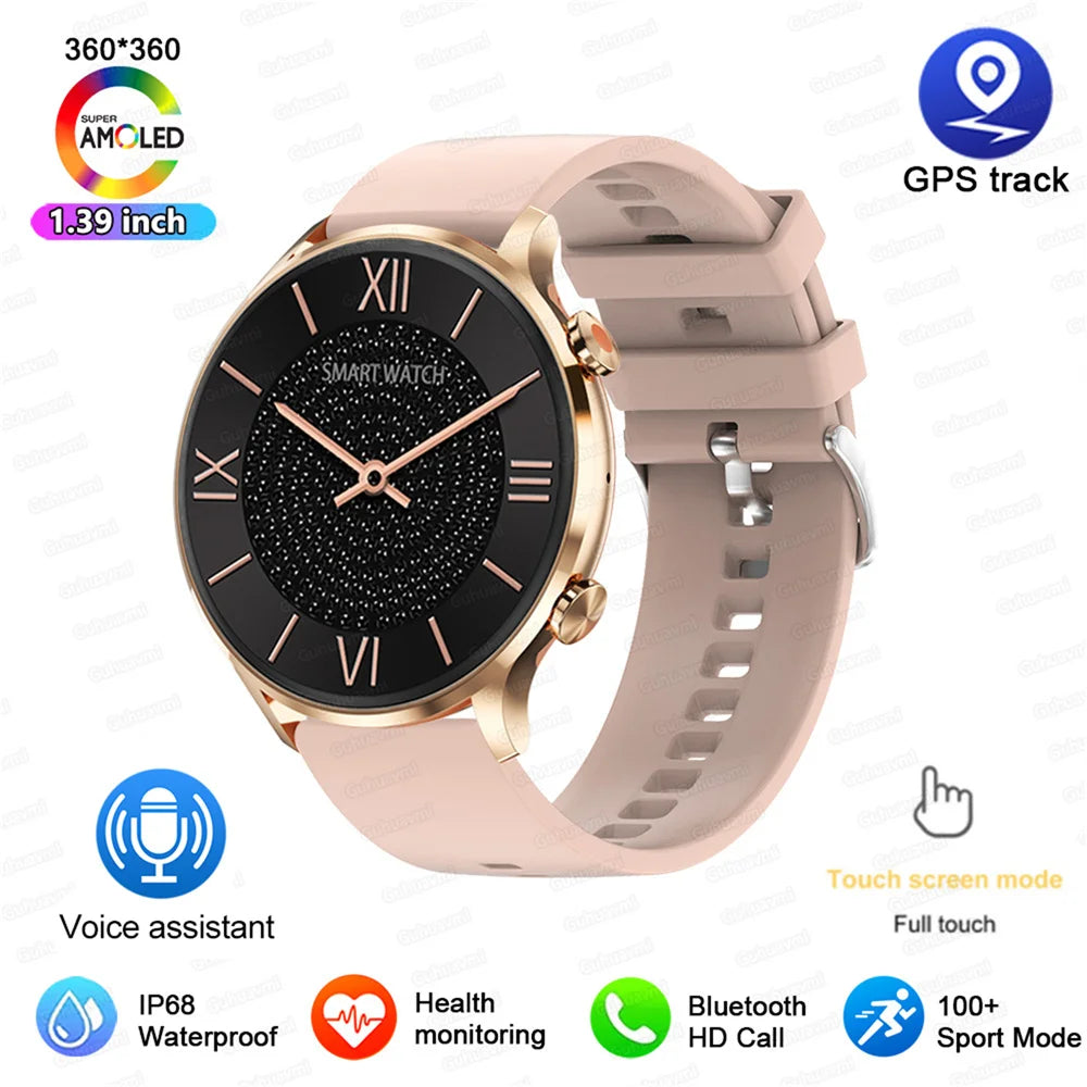 Men's AMOLED HD Screen Smartwatch
