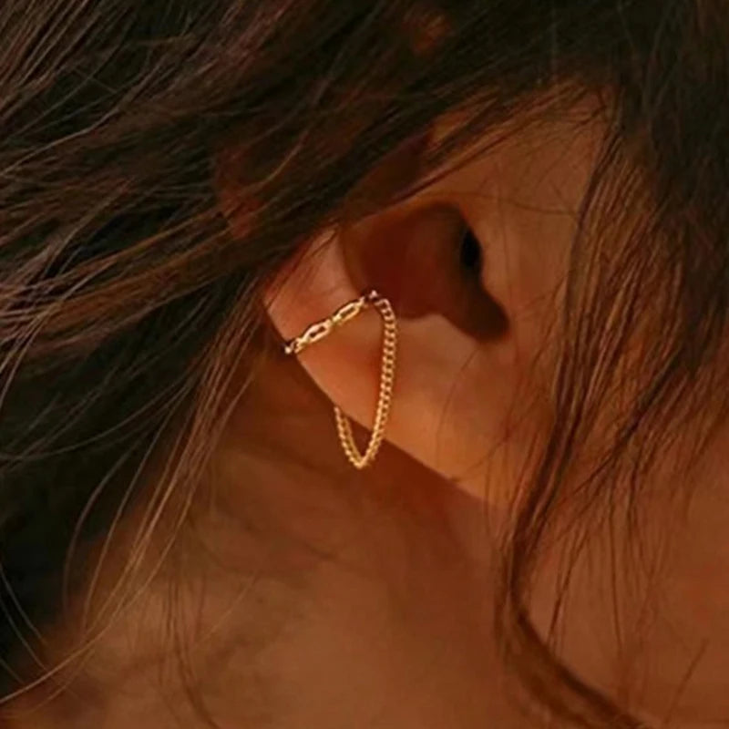 Geometric Ear Cuff Earrings