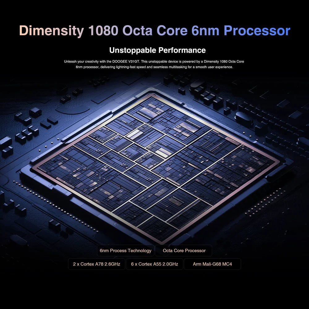 World Premiere DOOGEE V31GT Rugged Phone 6.58”