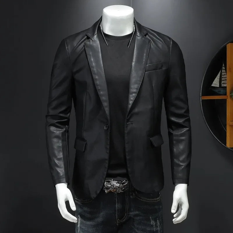 Mens Slim Fit Motorcycle Coats