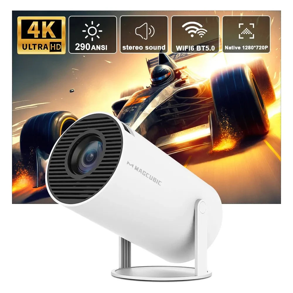 Magcubic Projector HY300 Pro 4K Android 11 Dual Wifi6 290ANSI