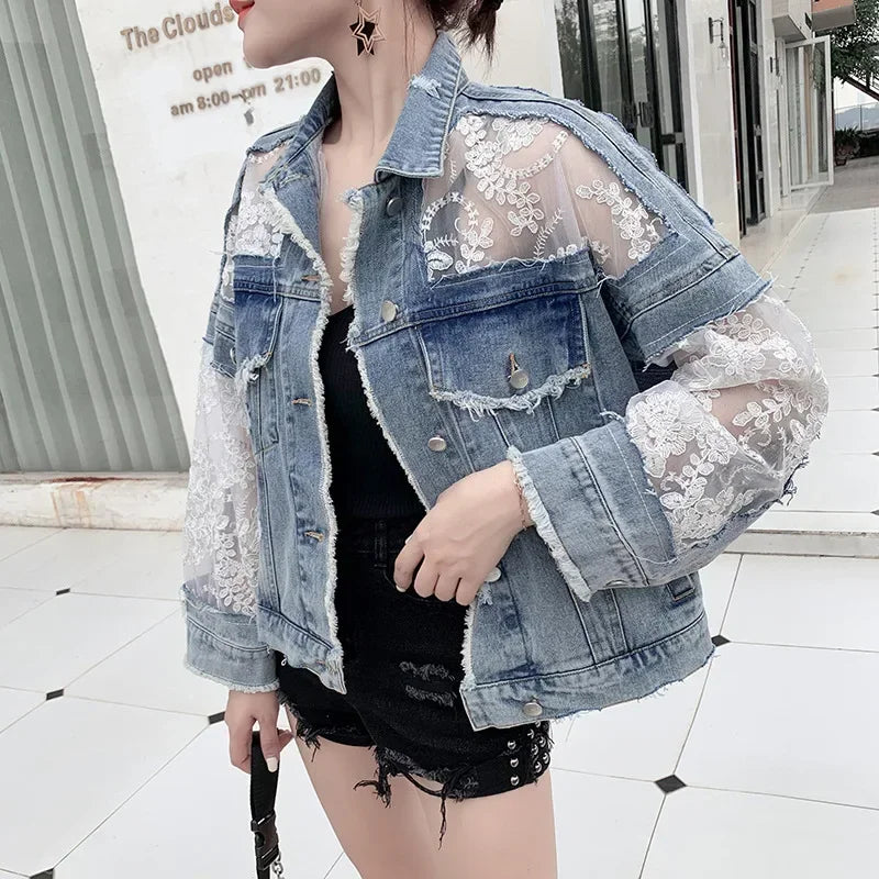 Cotton Denim Coat