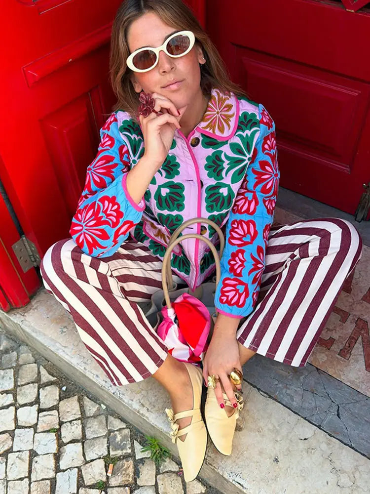 Women's Fashion Quilted Cotton Jacket