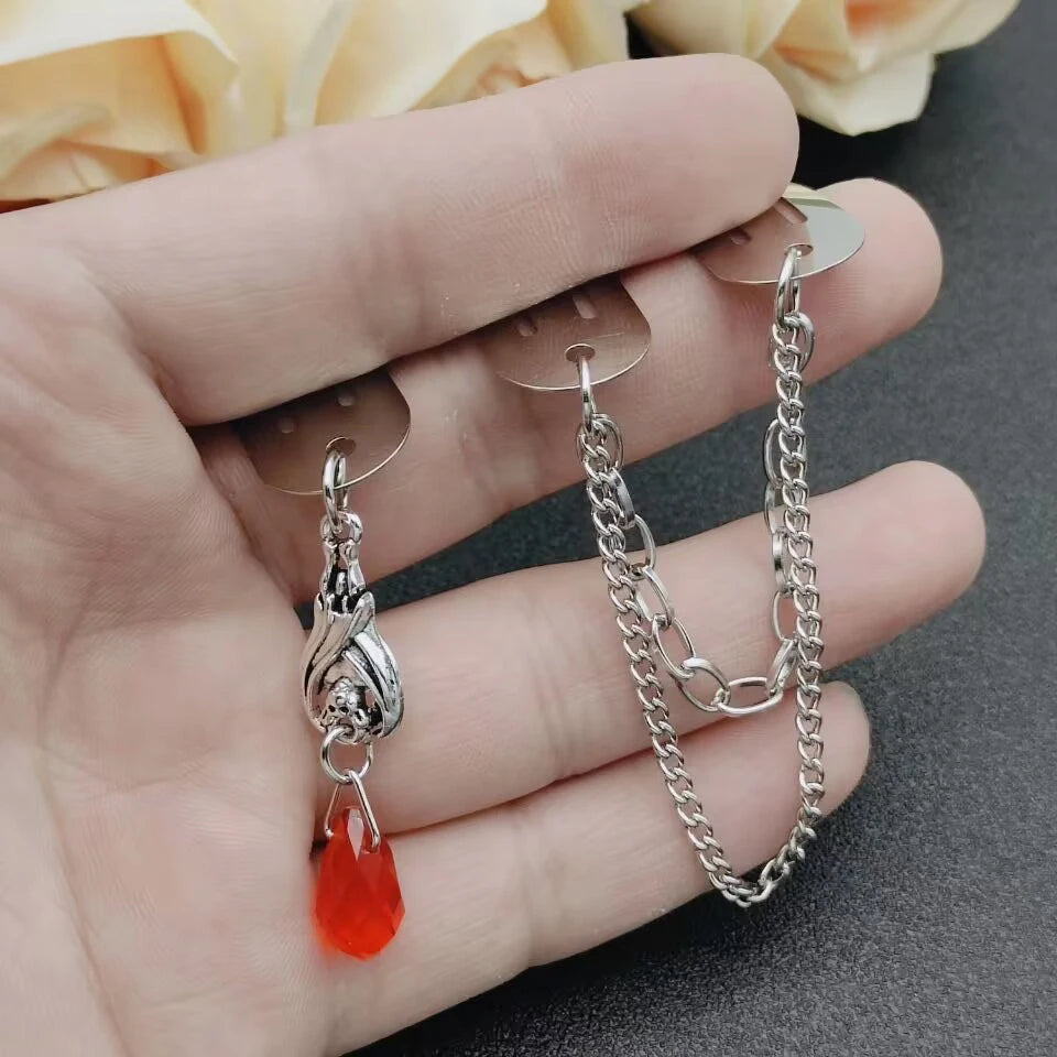 Fashion Metal Geometry Pendant Hair Clip