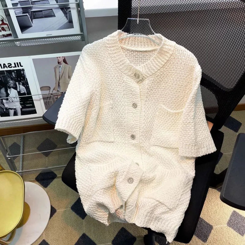 Men's Luxe Knitted Shirt