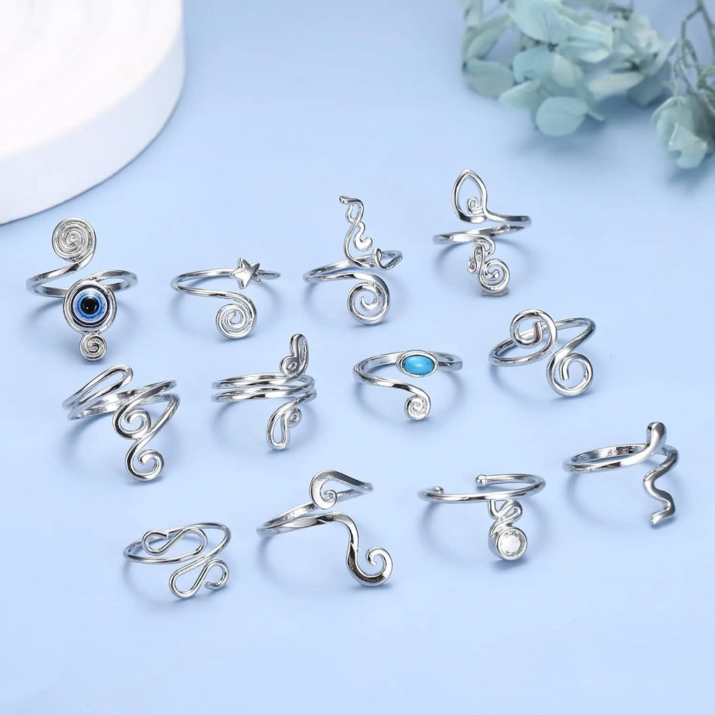 3Pcs Adjustable Toe Rings
