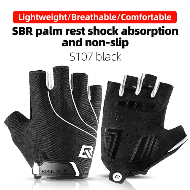 ROCKBROS Half Finger Cycling Gloves