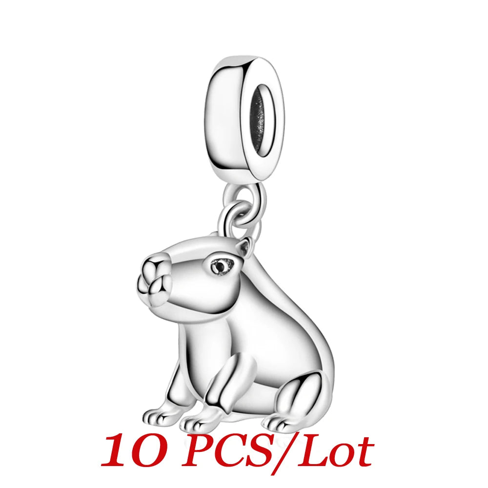 Cute Hanging Sloth Charm Sweet Animals Beads