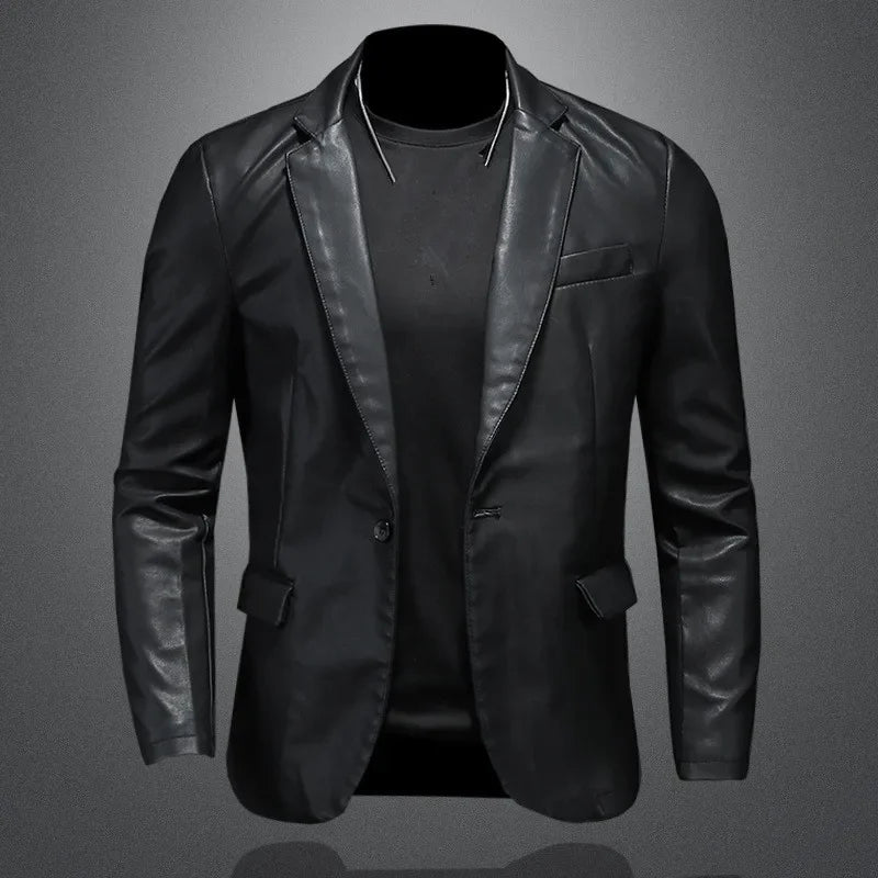 Mens Slim Fit Motorcycle Coats