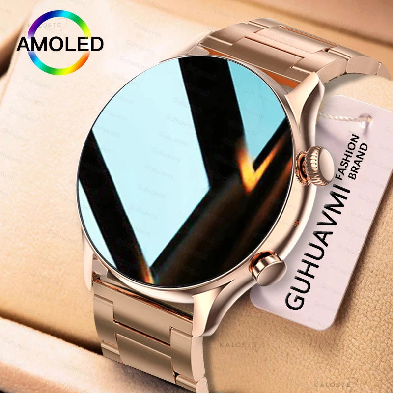 Men's AMOLED HD Screen Smartwatch