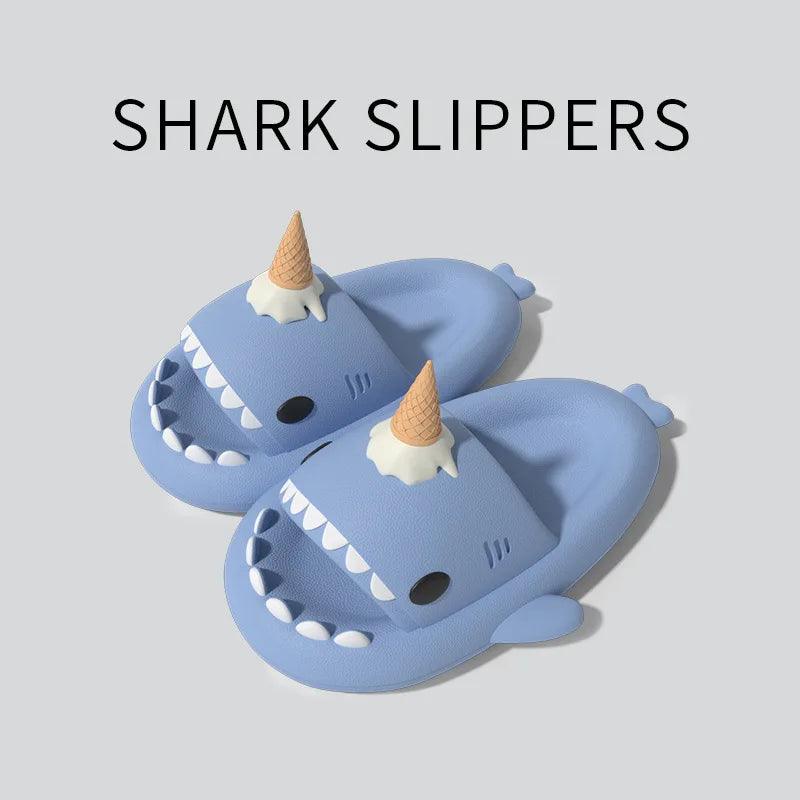 Women Shark Slippers