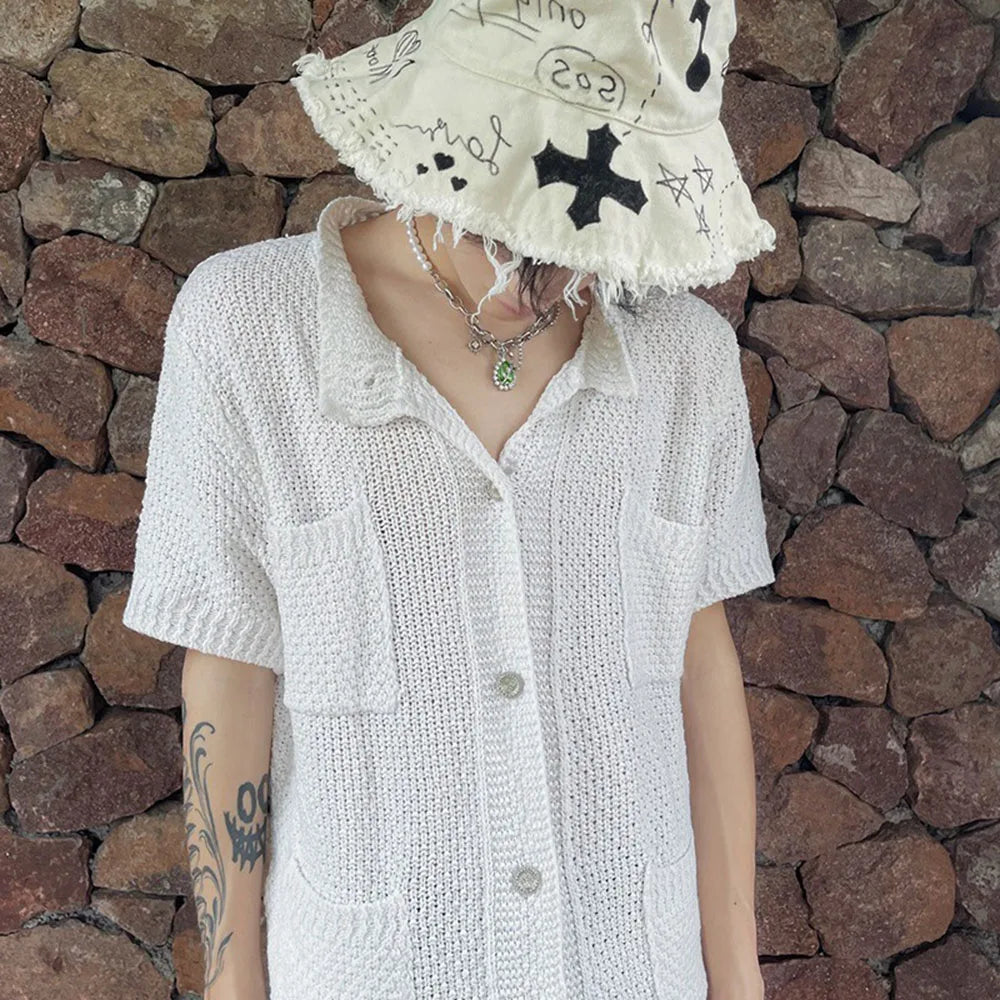 Men's Luxe Knitted Shirt