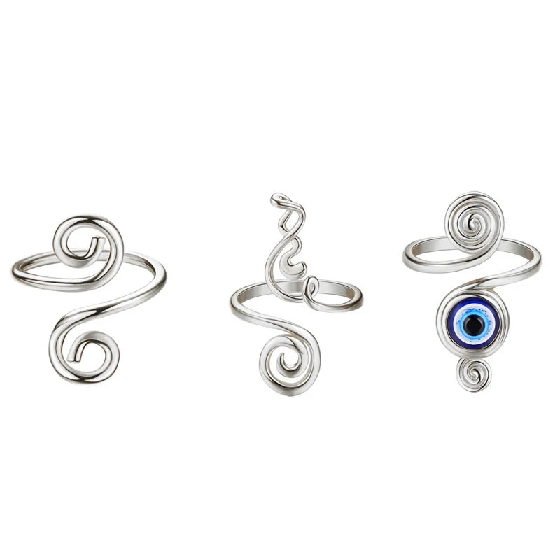 3Pcs Adjustable Toe Rings
