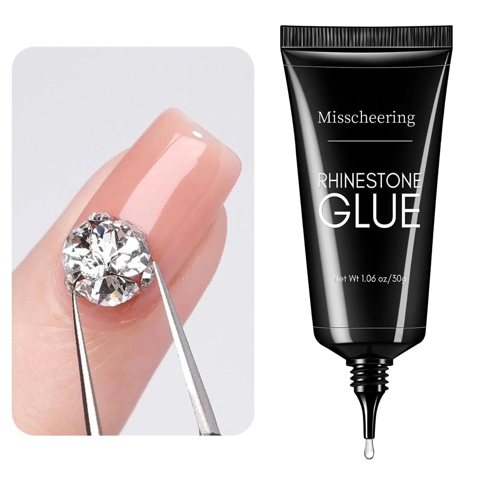 Super Strong Gel Nail Glue  3D Nails Bling Decorations