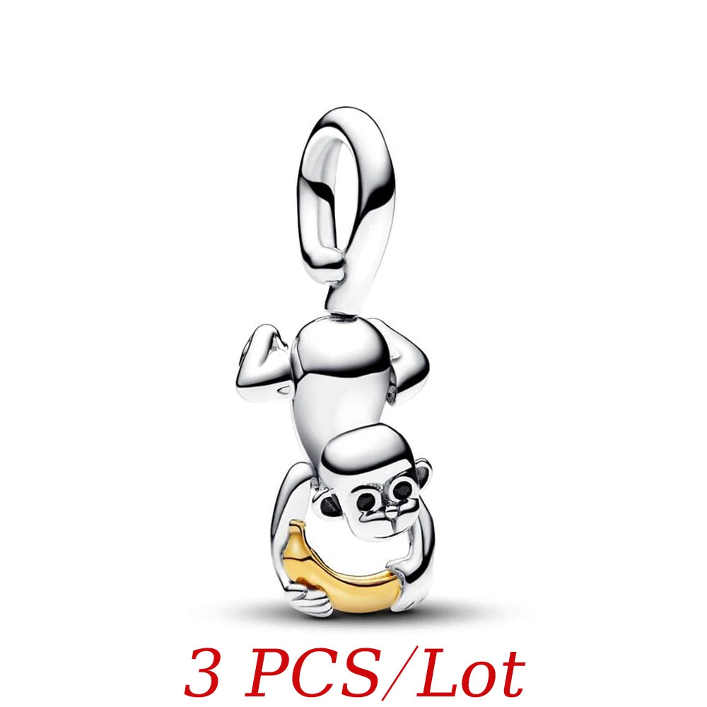 Cute Hanging Sloth Charm Sweet Animals Beads