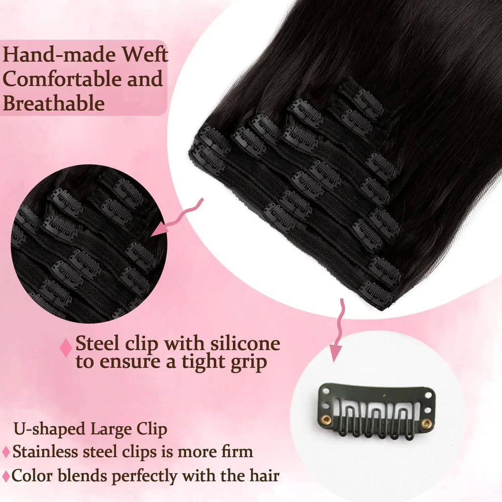 Clip In Hair Extensions Human Hair