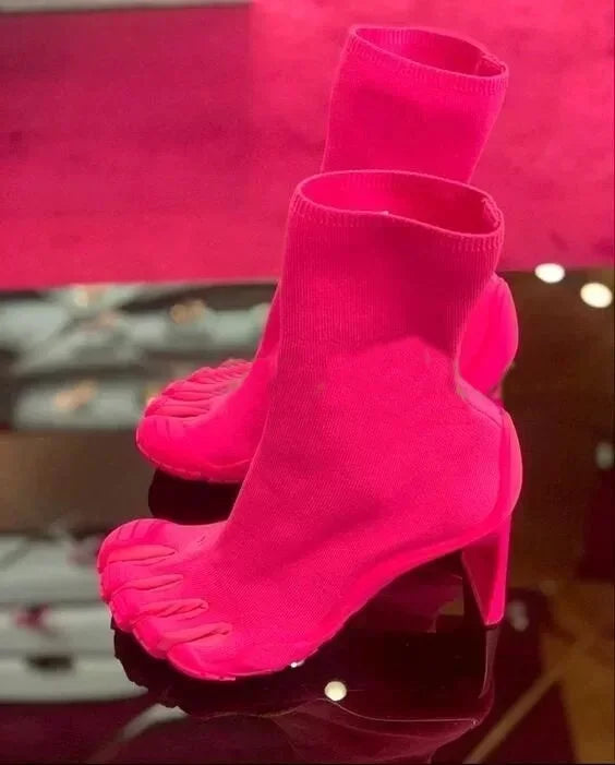 Five Finger Toe Fashion Novel Women Boots