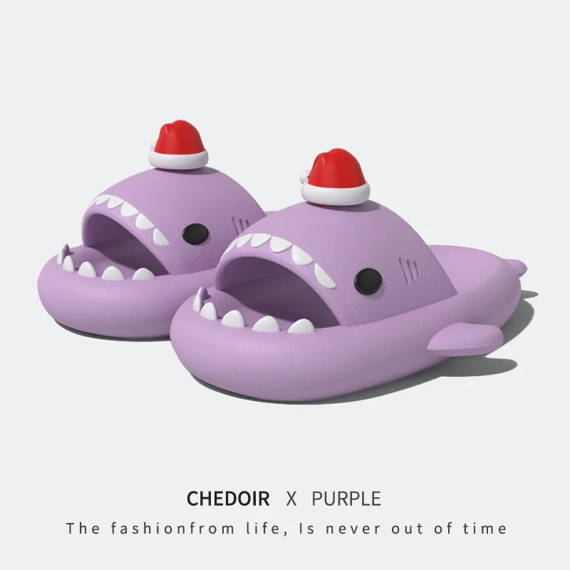 Women Shark Slippers