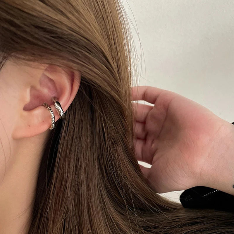 Geometric Ear Cuff Earrings