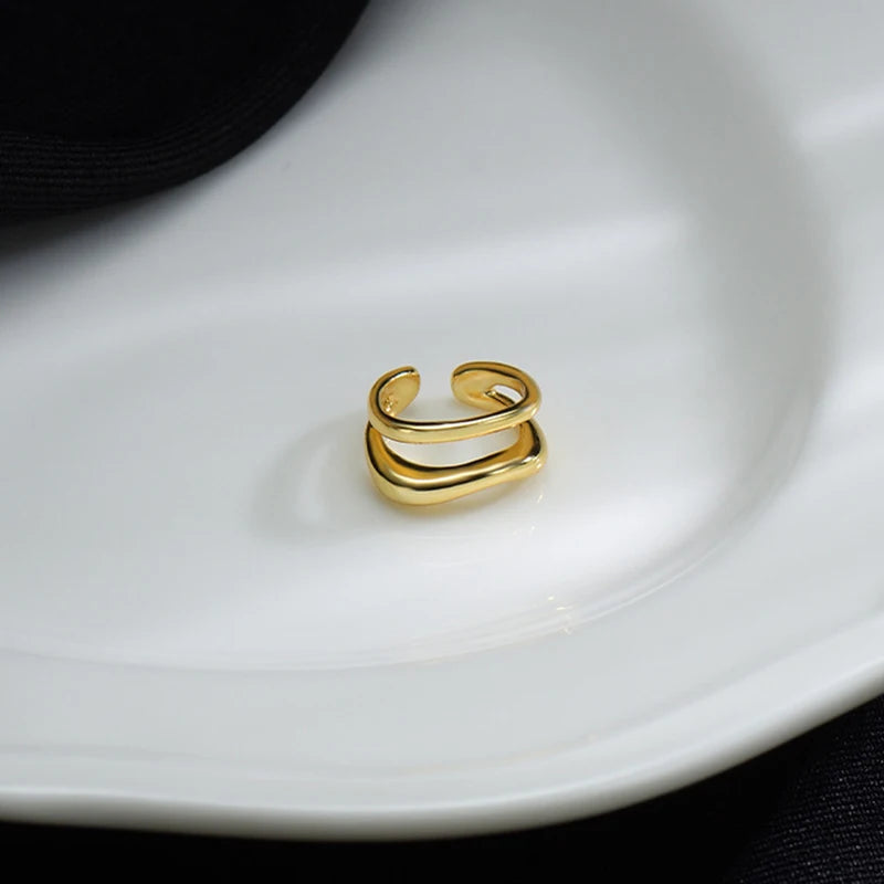 Geometric Ear Cuff Earrings