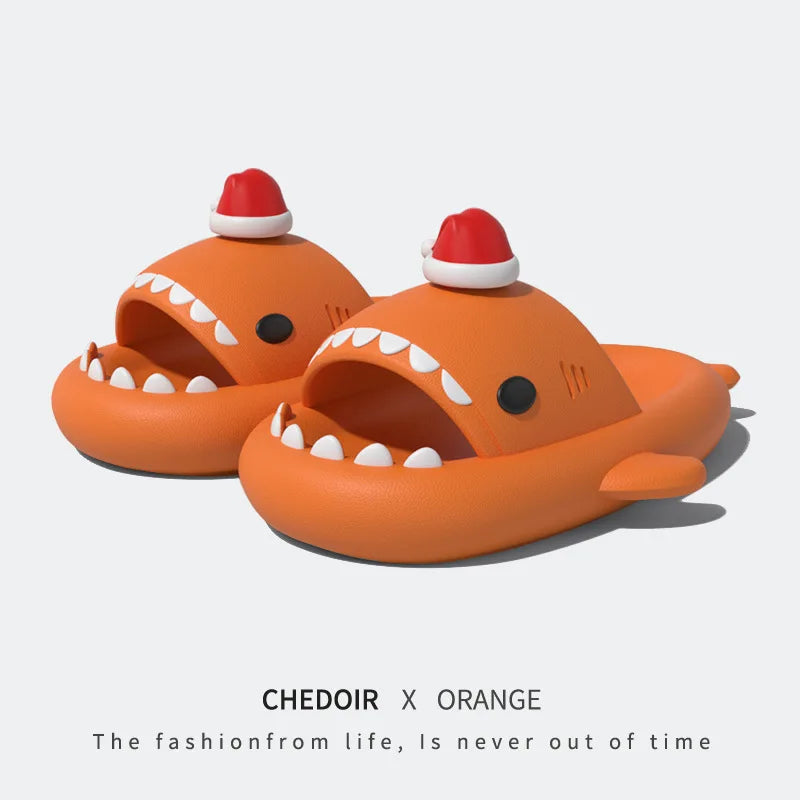 Women Shark Slippers