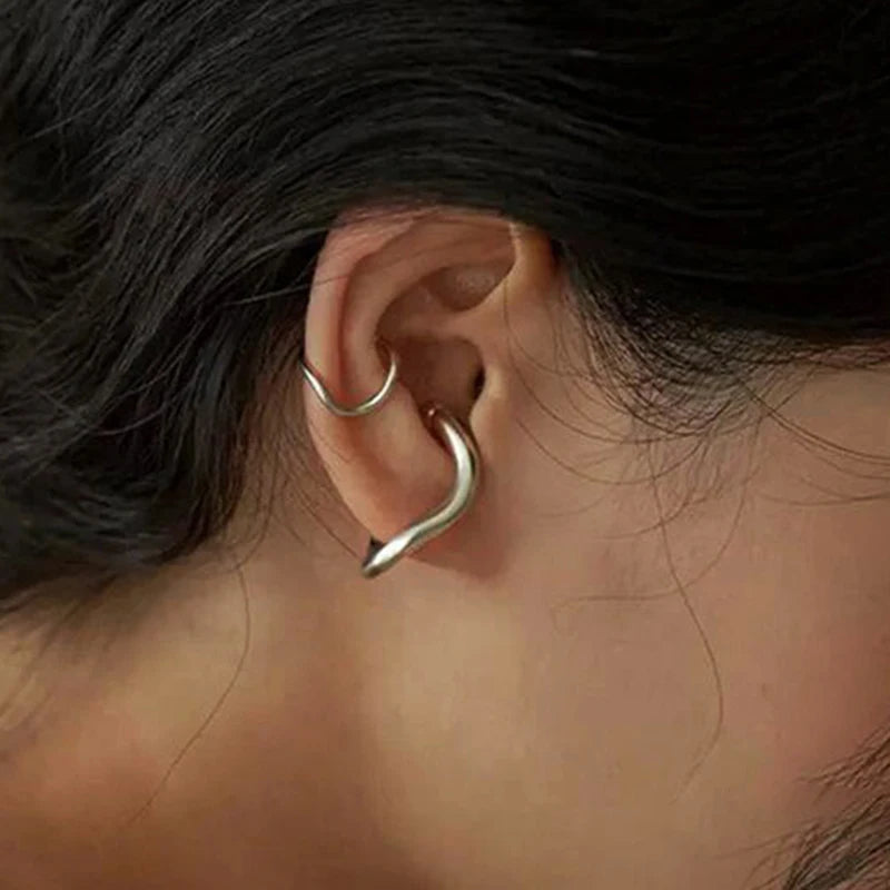 Geometric Ear Cuff Earrings