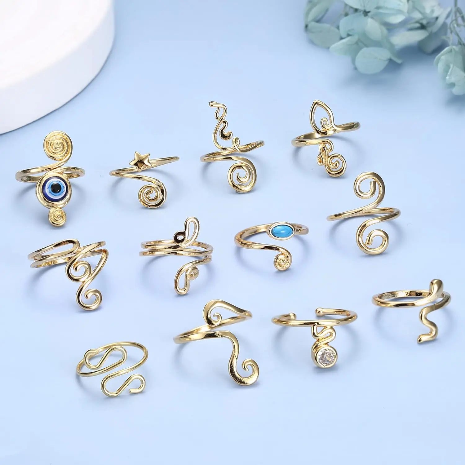 3Pcs Adjustable Toe Rings