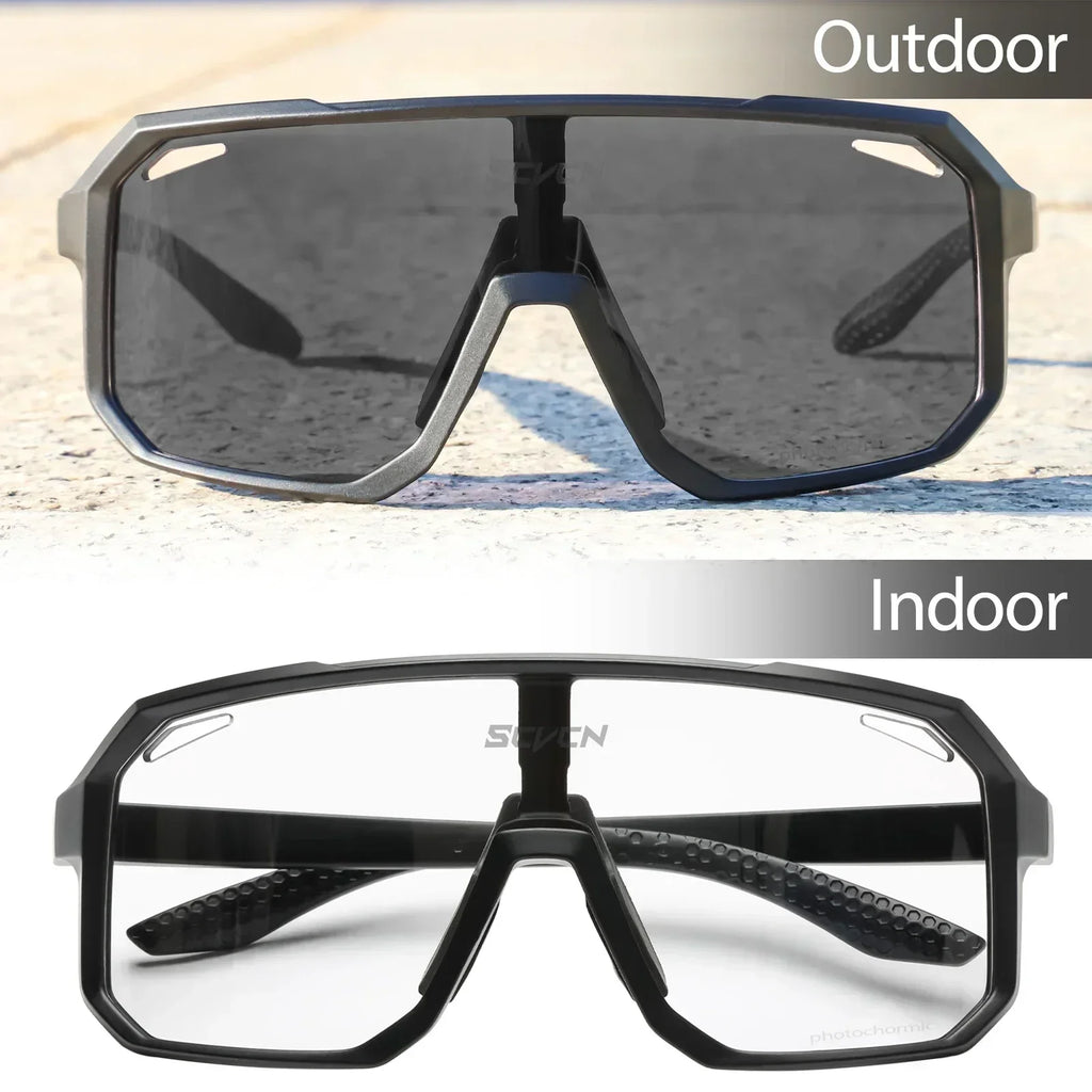 Men's Photochromic UV400 Cycling & Driving Sunglasses