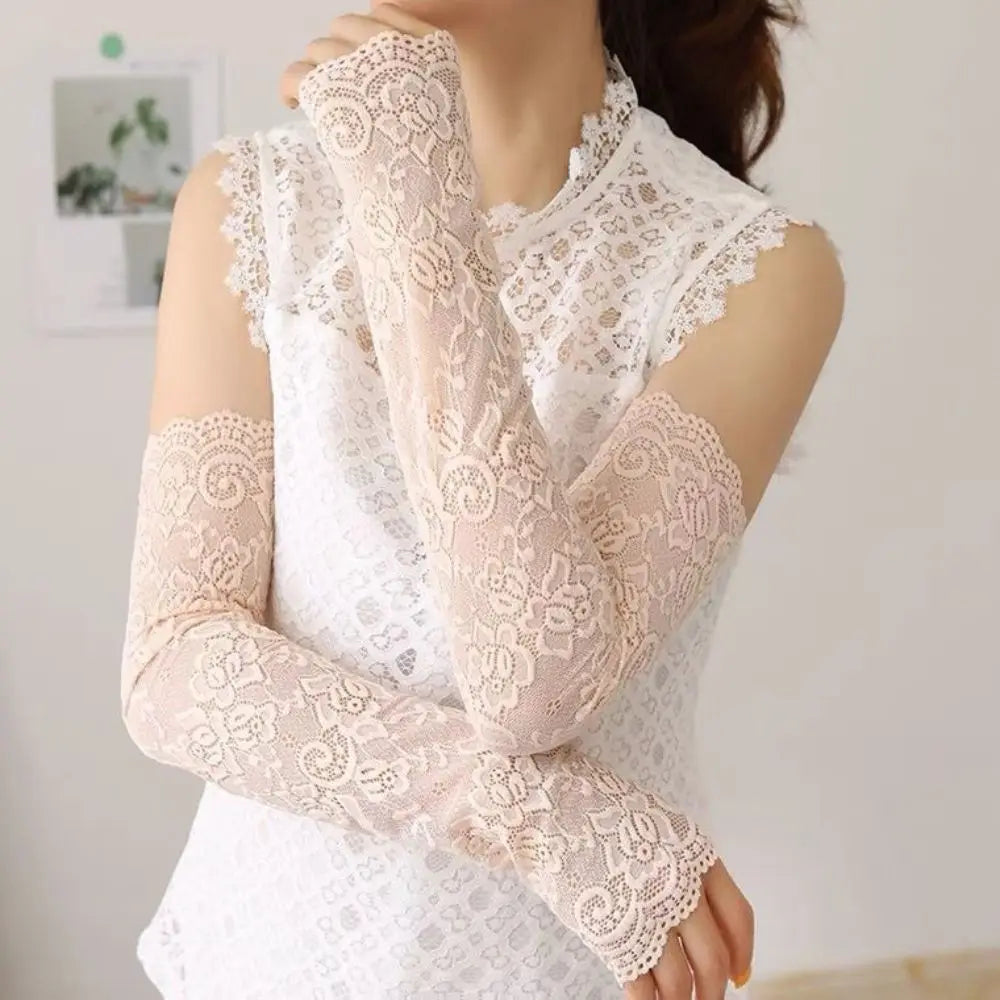Summer Lace Long Sleeves