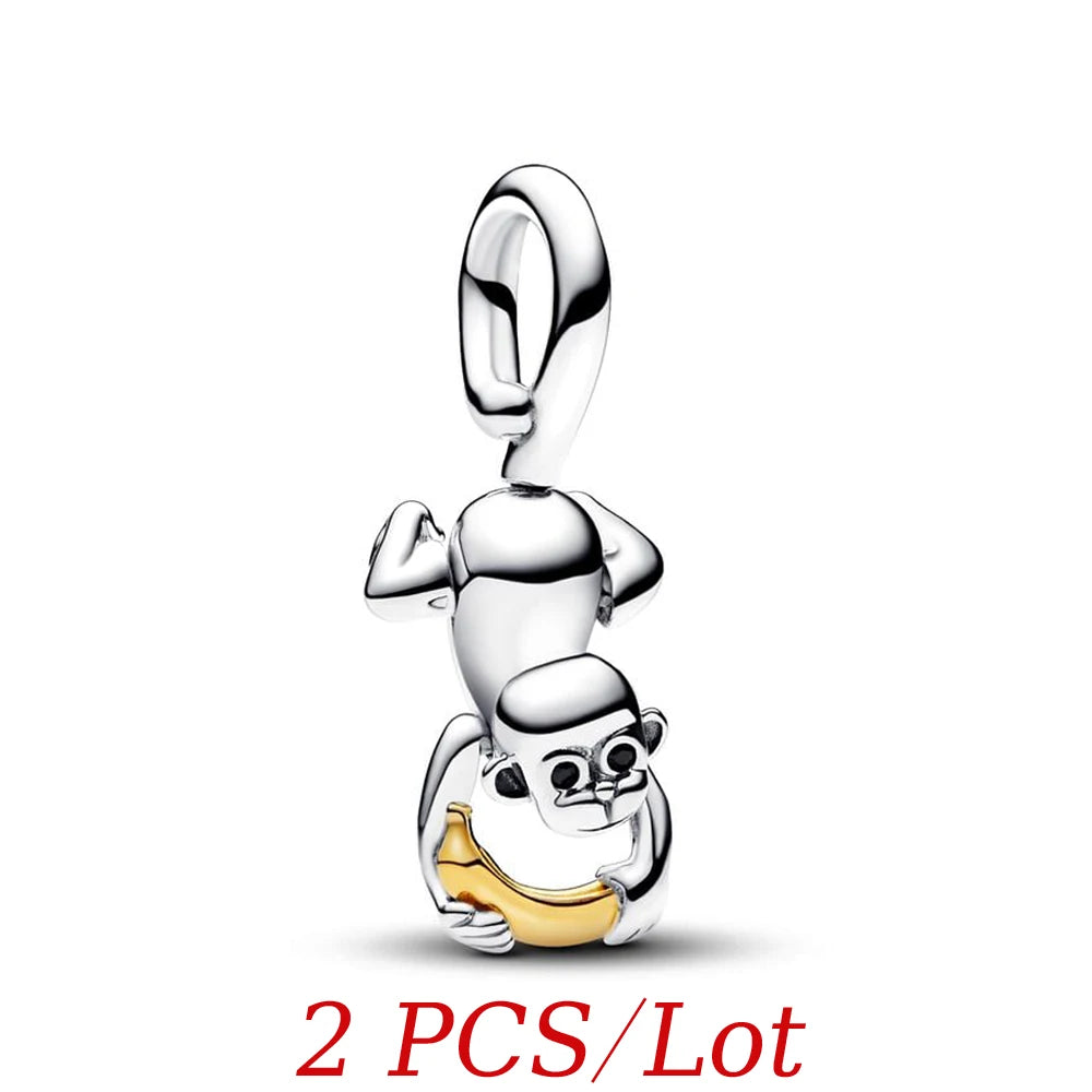 Cute Hanging Sloth Charm Sweet Animals Beads