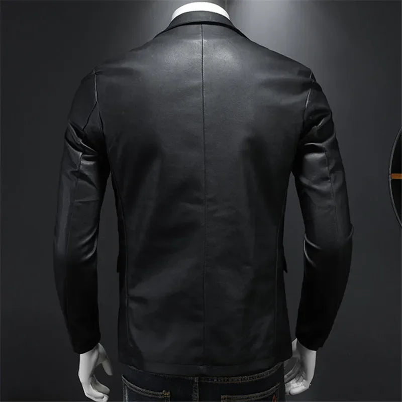 Mens Slim Fit Motorcycle Coats