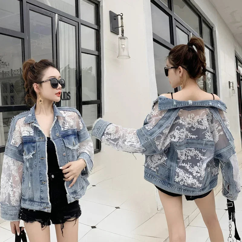 Cotton Denim Coat
