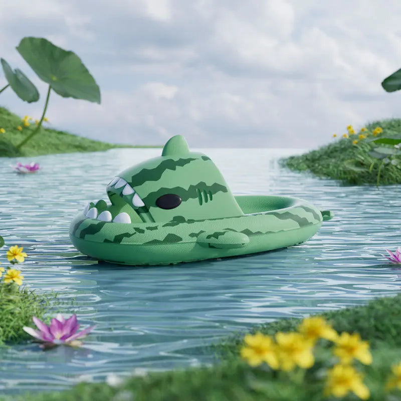 Women Shark Slippers