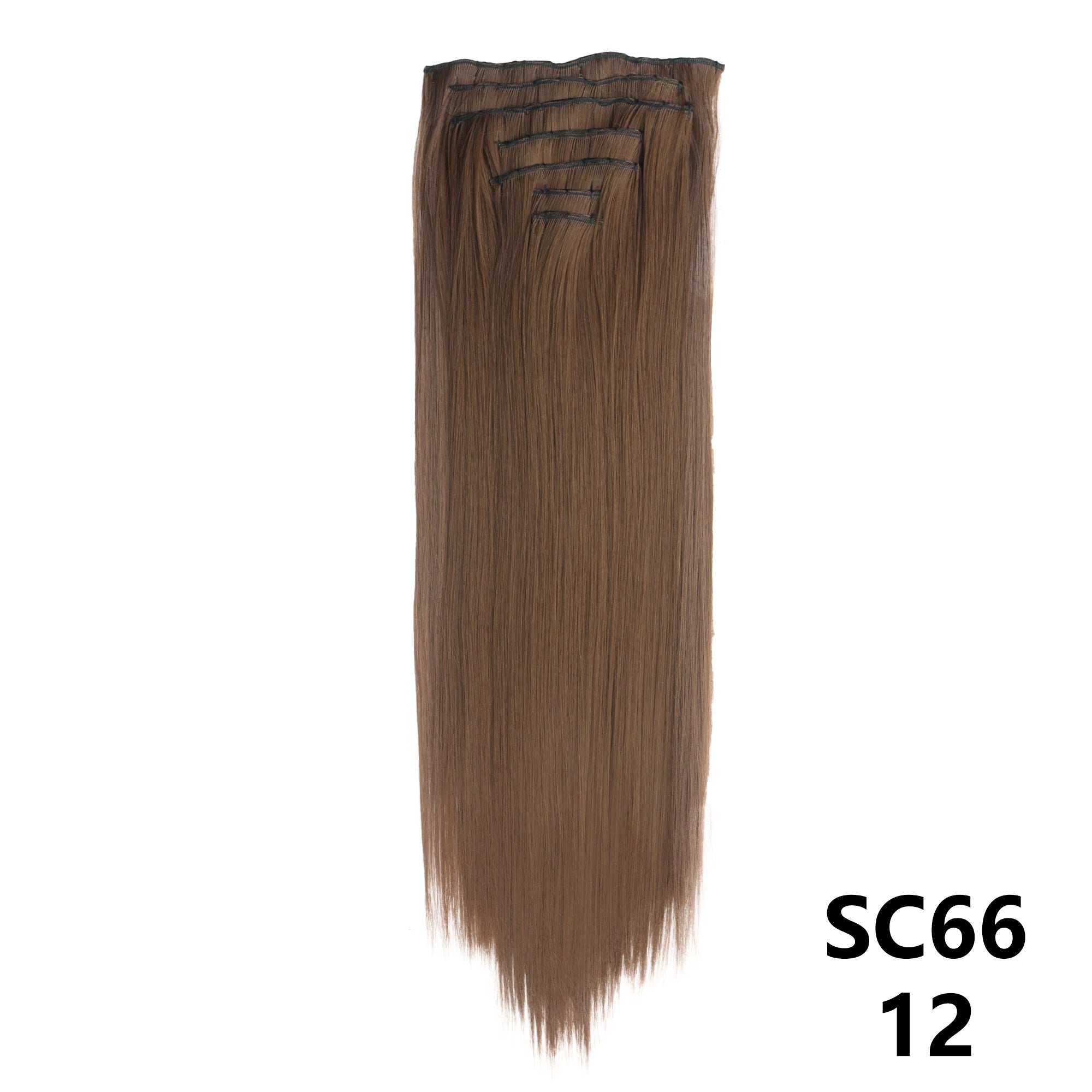 Long Straight Synthetic 16 Clips