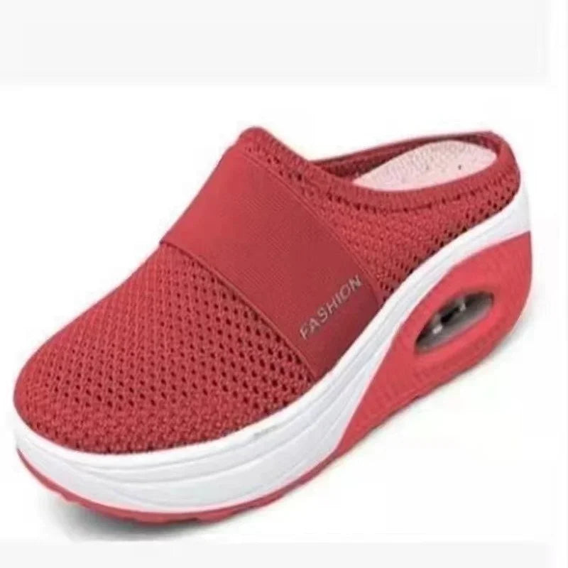 Customizable Anti-slip Casual Female Platform Retro Shoes