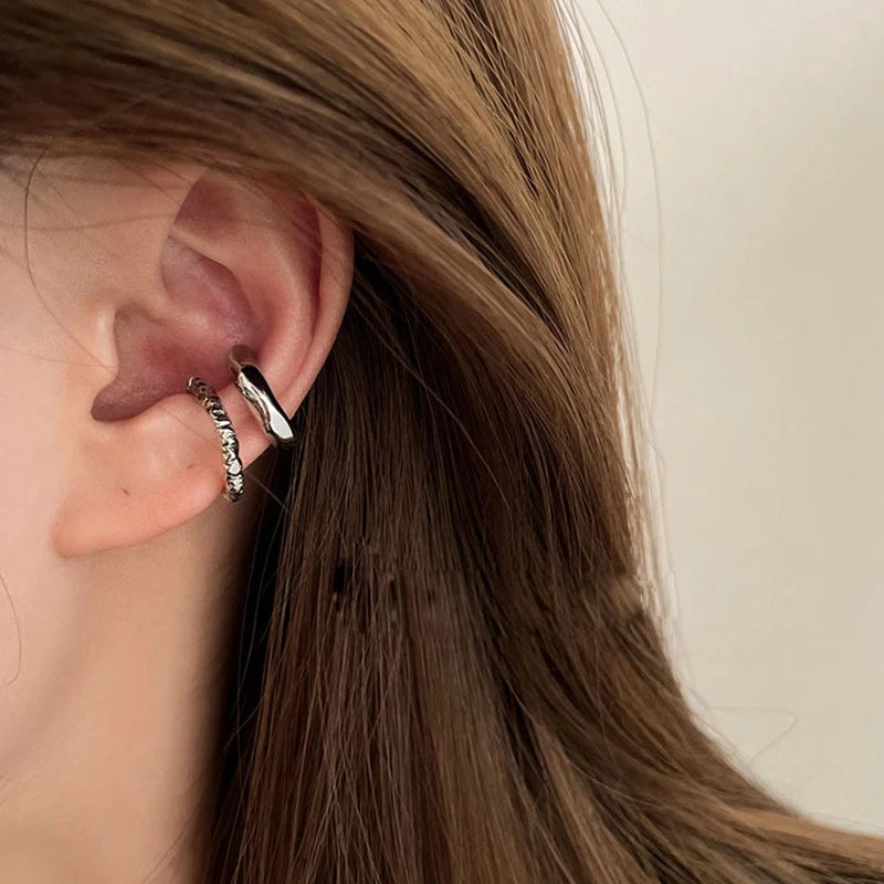 Geometric Ear Cuff Earrings