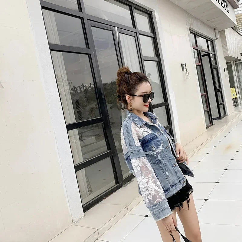 Cotton Denim Coat