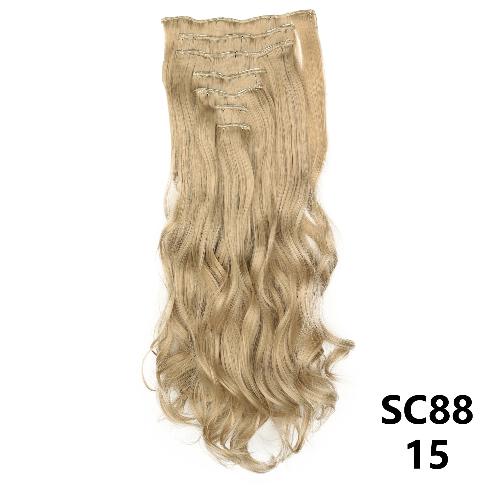 Long Straight Synthetic 16 Clips