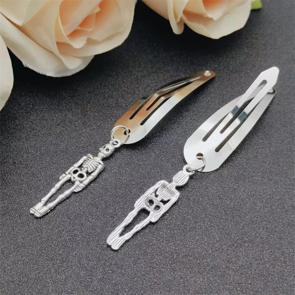 Fashion Metal Geometry Pendant Hair Clip