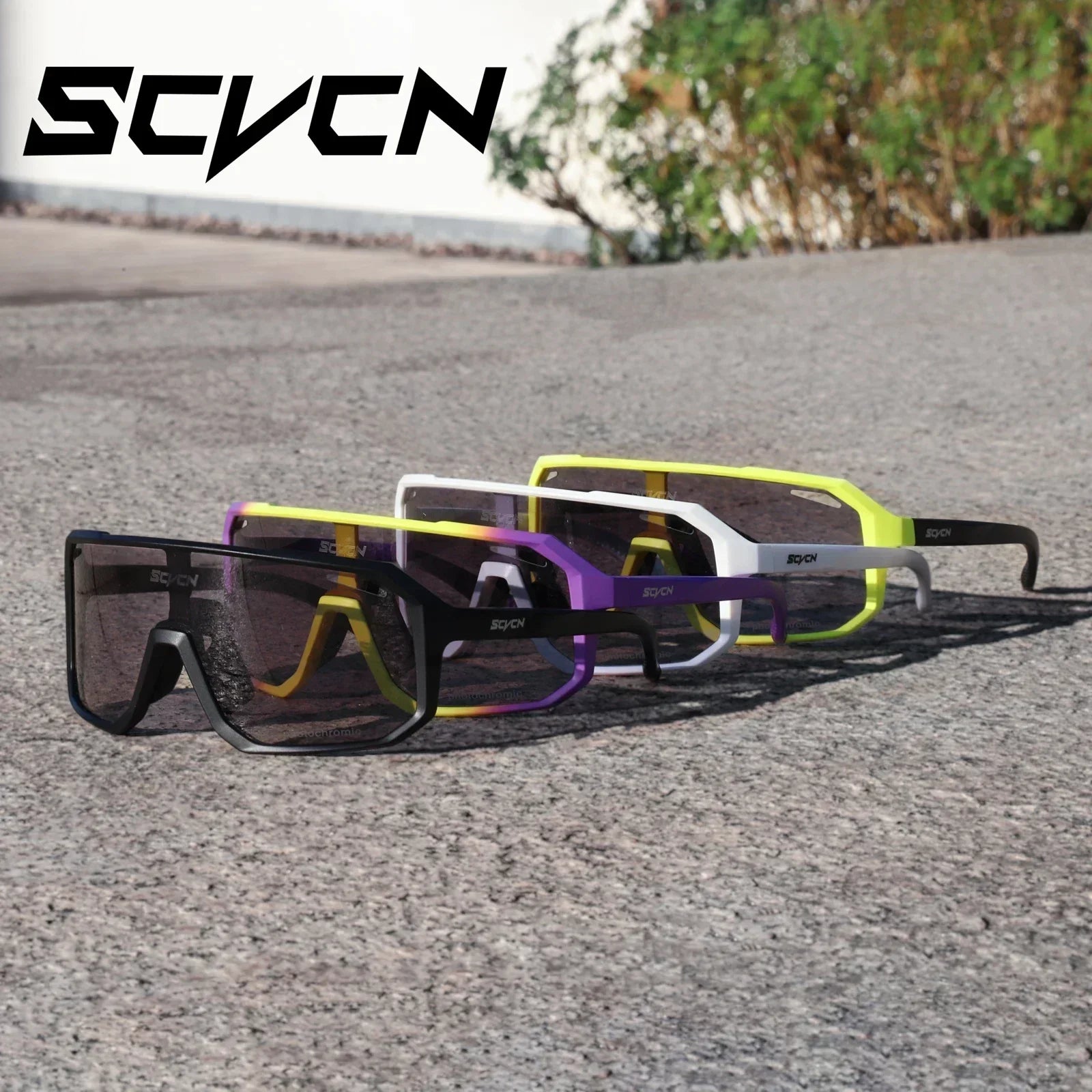 Men's Photochromic UV400 Cycling & Driving Sunglasses