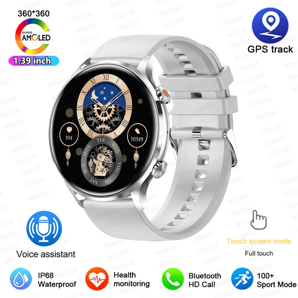 Men's AMOLED HD Screen Smartwatch