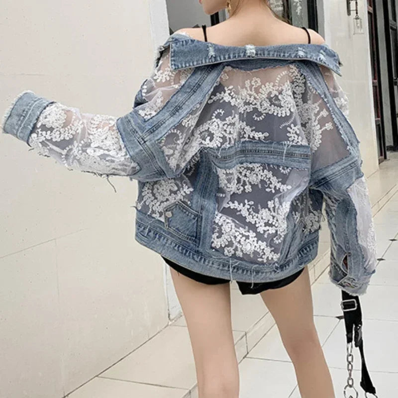 Cotton Denim Coat