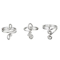 3Pcs Adjustable Toe Rings