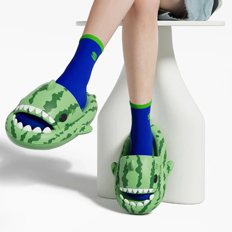 Women Shark Slippers